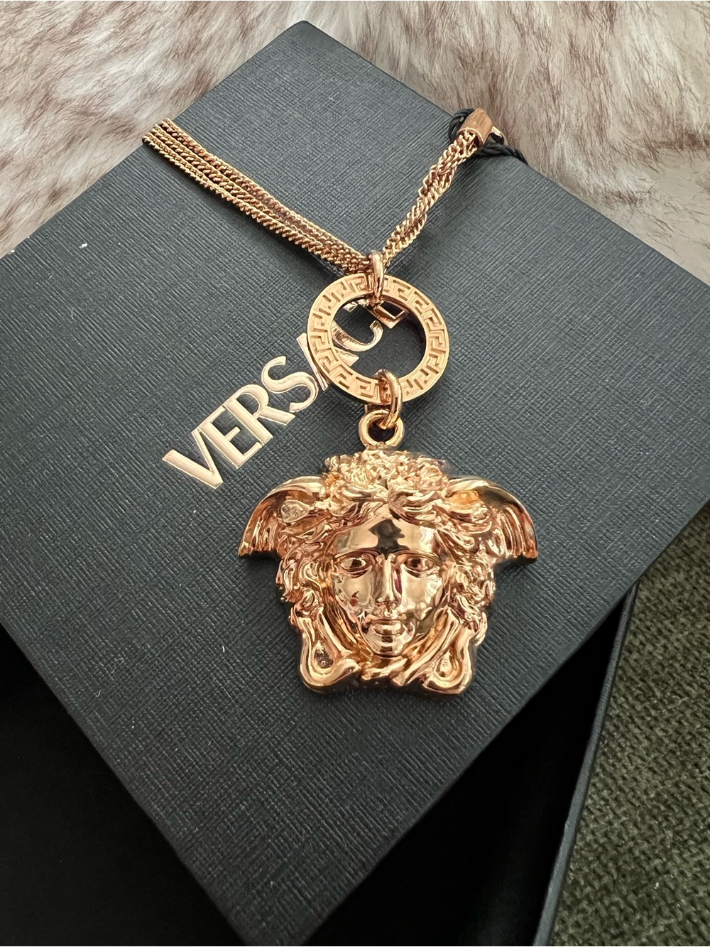 Versace Medusa Charm Bracelet NWTs & Box! - Picture 2 of 5